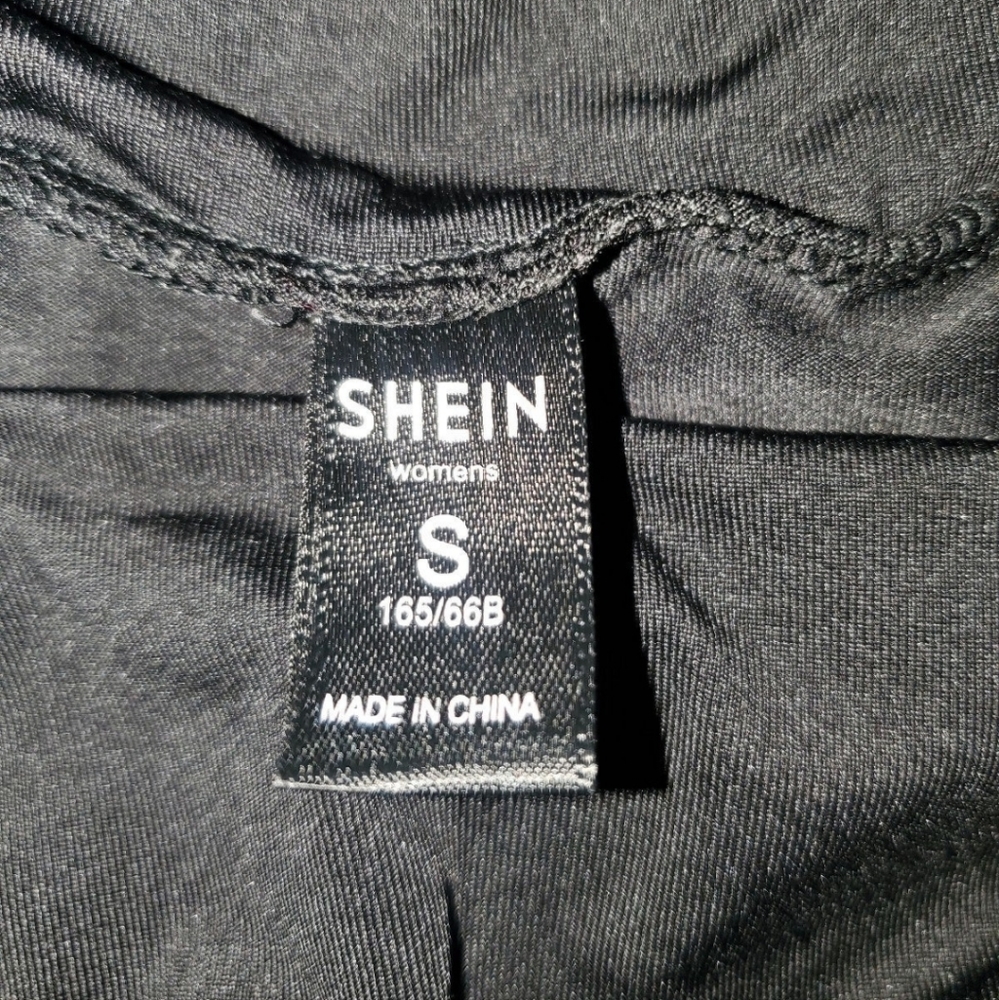 Small Shein Black Biker Shorts - Picture 4 of 4
